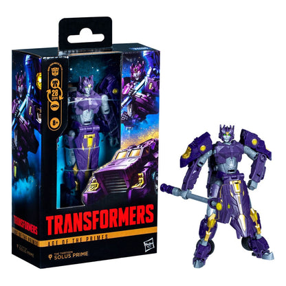 Transformers Age of the Primes Deluxe Class Actionfigur The Thirteen Autobot Solus Prime 14 cm Image 3