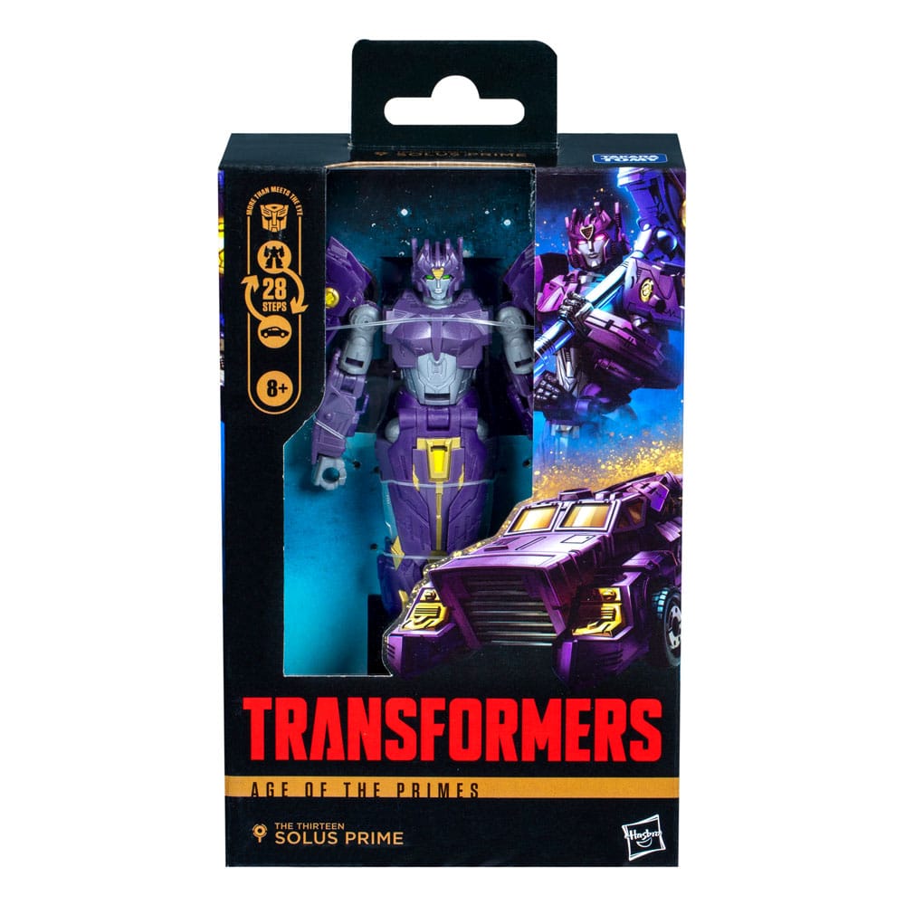 Transformers Age of the Primes Deluxe Class Actionfigur The Thirteen Autobot Solus Prime 14 cm Image 5