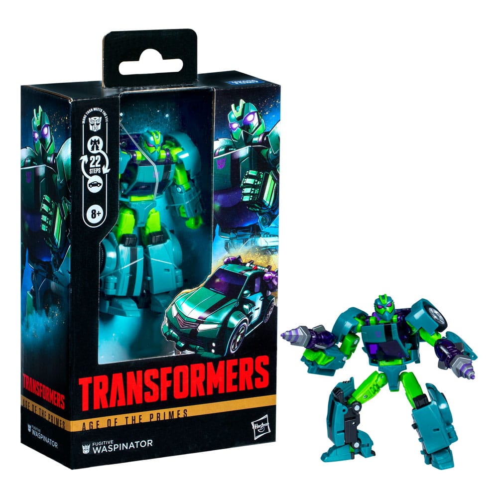 Transformers Age of the Primes Deluxe Class Actionfigur The Thirteen Fugitive Waspinator 14 cm Image 3