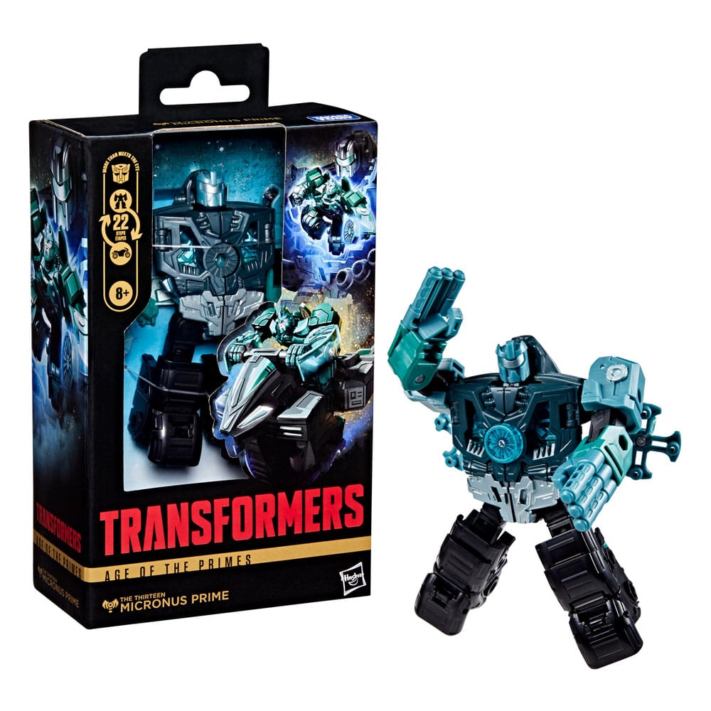 Transformers Age of the Primes Deluxe Class Actionfigur The Thirteen: Micronus Prime 14 cm Image 3