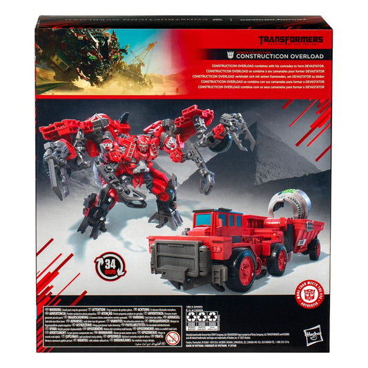 Transformers - Die Rache Studio Series Leader Class Actionfigur Power Collection Constructicon Overload 22 cm Image 2
