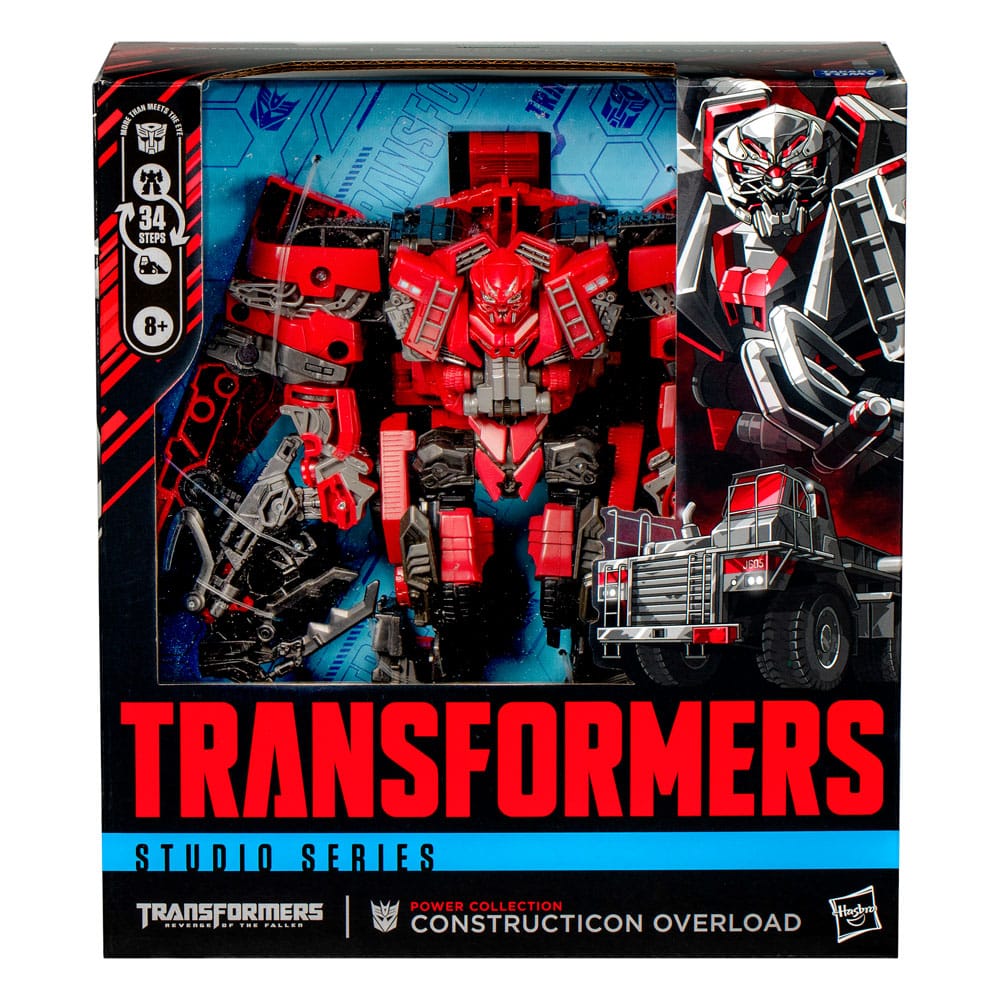 Transformers - Die Rache Studio Series Leader Class Actionfigur Power Collection Constructicon Overload 22 cm Image 5