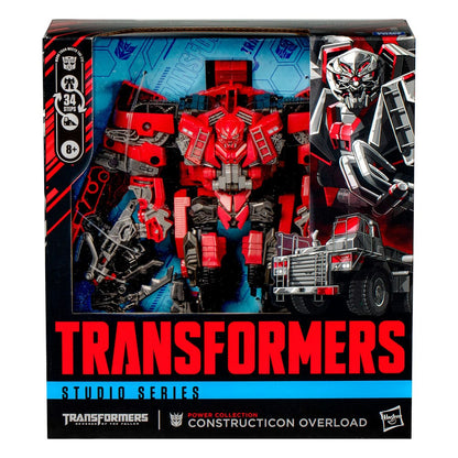 Transformers - Die Rache Studio Series Leader Class Actionfigur Power Collection Constructicon Overload 22 cm Image 5