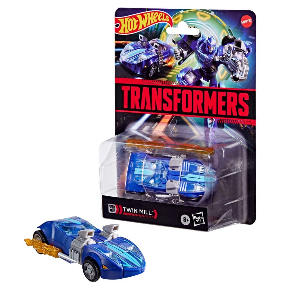 Hot Wheels x Transformers Actionfigur Twin Mill 12 cm Image 9