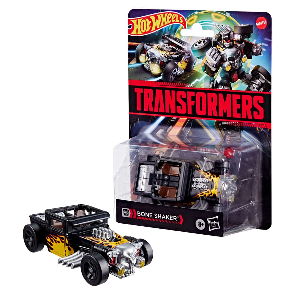 Hot Wheels x Transformers Actionfigur Bone Shaker 12 cm Image 13