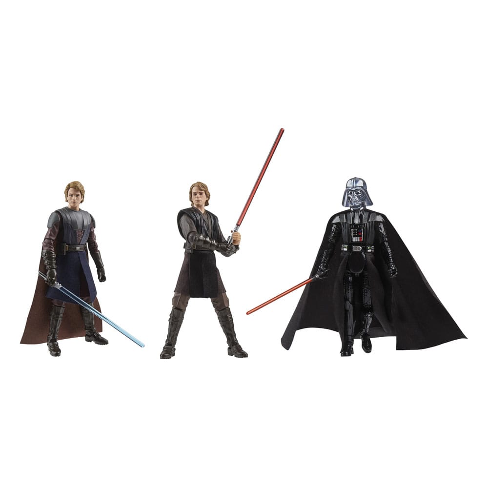 Star Wars Vintage Collection Actionfiguren 3er-Pack The Journey of Anakin Skywalker Image 1
