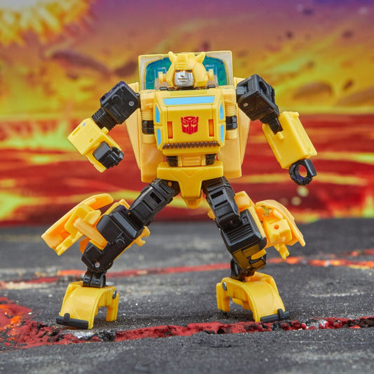 Transformers Generations Legacy United Deluxe Class Actionfigur Origin Bumblebee 14 cm Image 2