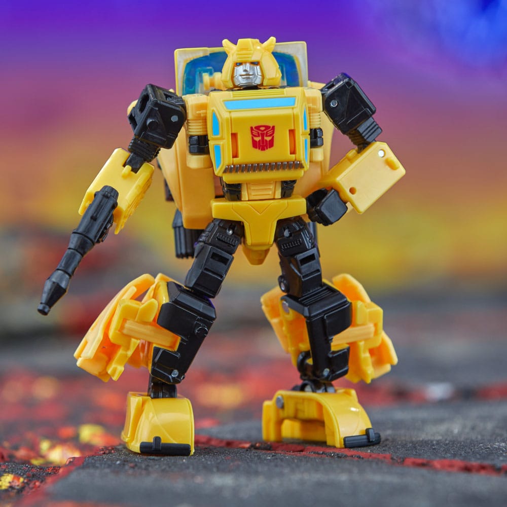 Transformers Generations Legacy United Deluxe Class Actionfigur Origin Bumblebee 14 cm Image 3