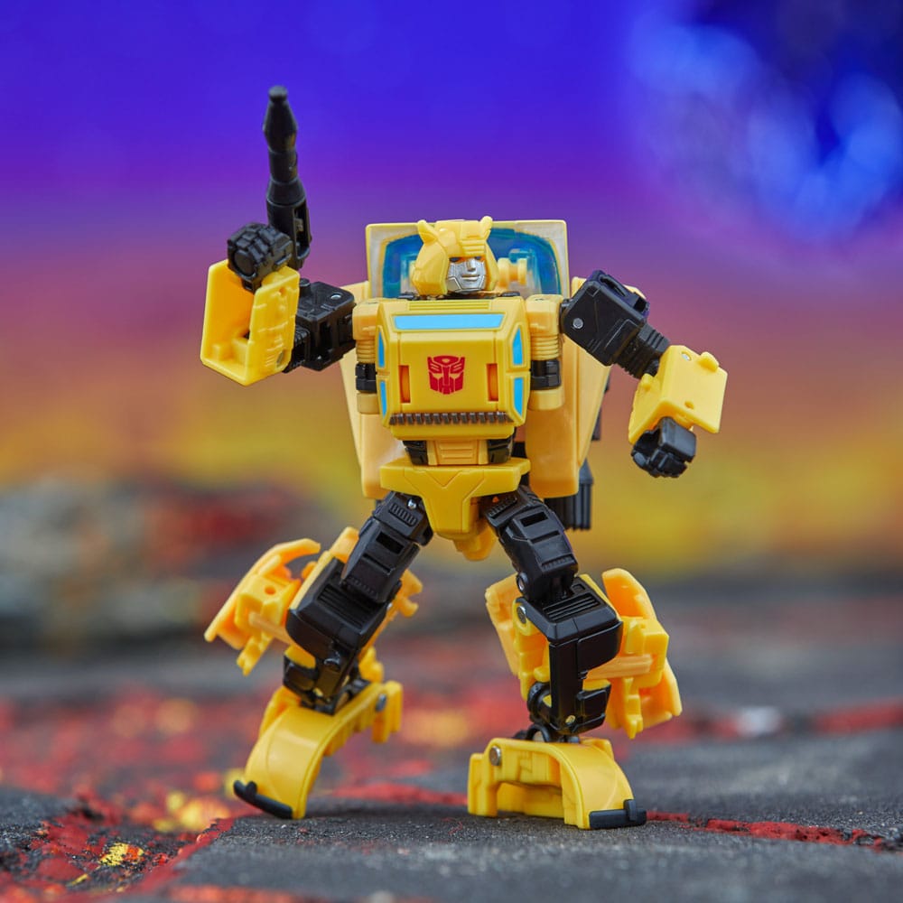 Transformers Generations Legacy United Deluxe Class Actionfigur Origin Bumblebee 14 cm Image 4
