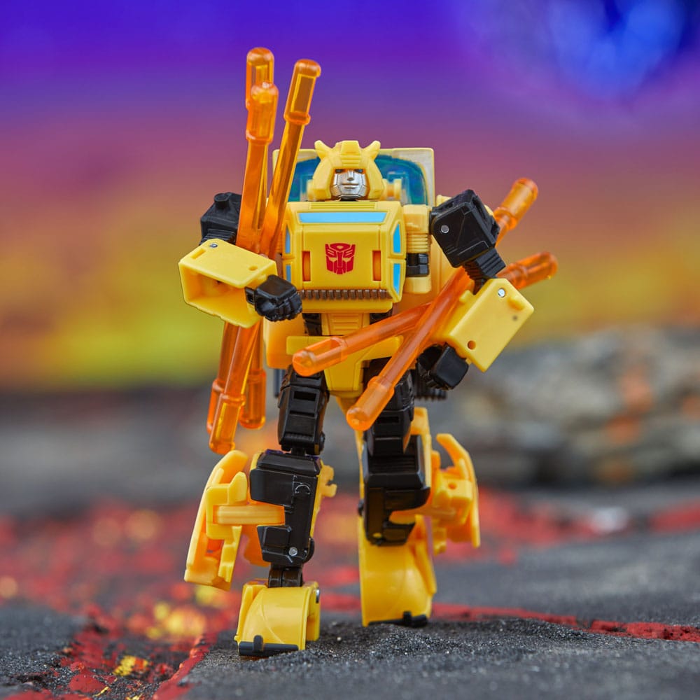 Transformers Generations Legacy United Deluxe Class Actionfigur Origin Bumblebee 14 cm Image 6