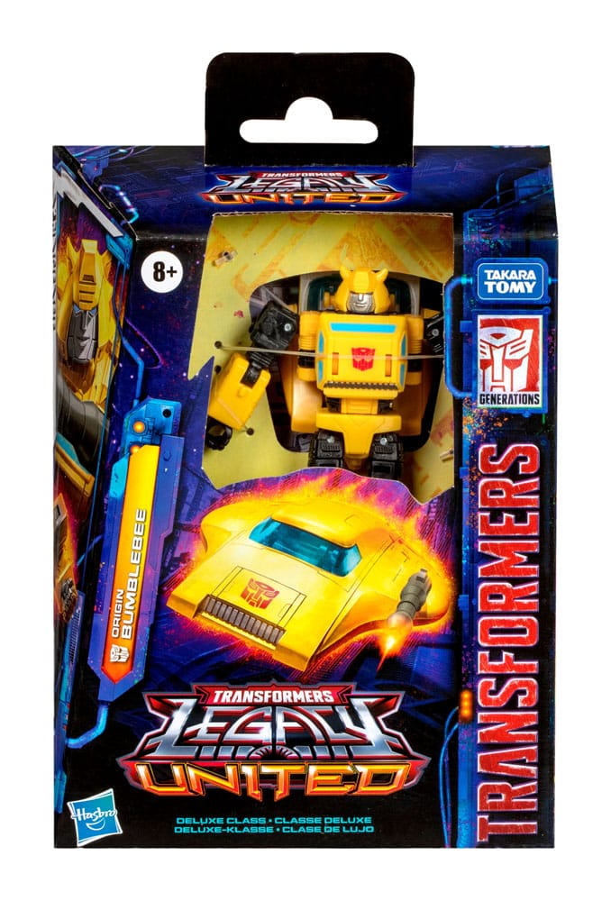 Transformers Generations Legacy United Deluxe Class Actionfigur Origin Bumblebee 14 cm Image 15