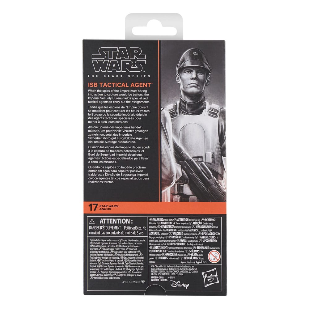 Star Wars: Andor Black Series Actionfigur ISB Tactical Agent 15 cm Image 3