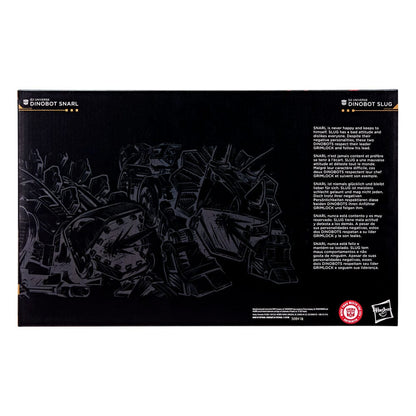 Transformers Age of the Primes Leader Class Actionfiguren 2er-Pack G2 Universe Dinobots Snarl & Slug 19 cm Image 2