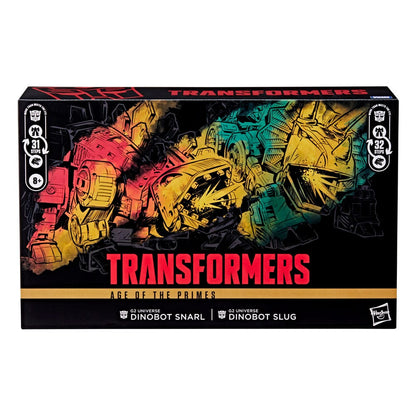 Transformers Age of the Primes Leader Class Actionfiguren 2er-Pack G2 Universe Dinobots Snarl & Slug 19 cm Image 5