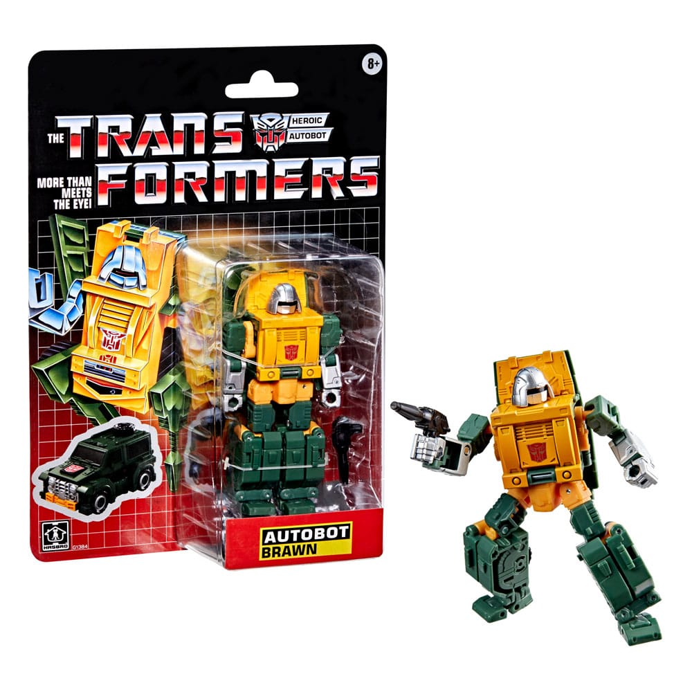 The Transformers Retro G1 Actionfigur Autobot Brawn 13 cm Image 9