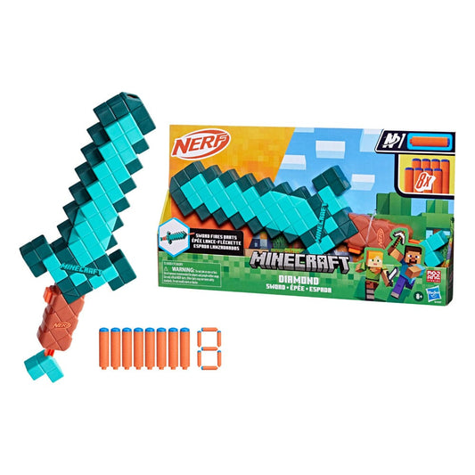 Minecraft NERF Diamantschwert mit Dart-Abschuss Image 2
