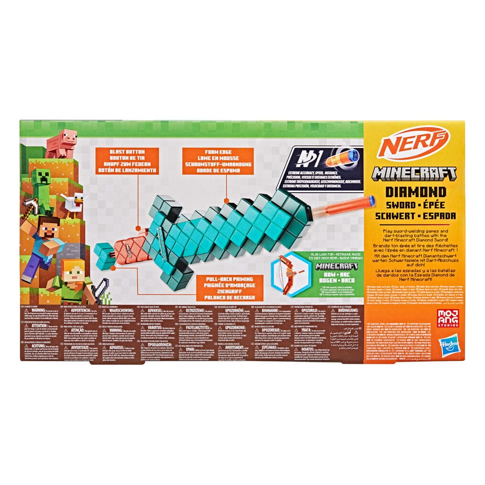 Minecraft NERF Diamantschwert mit Dart-Abschuss Image 5