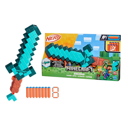 Minecraft NERF Diamantschwert mit Dart-Abschuss Image 6