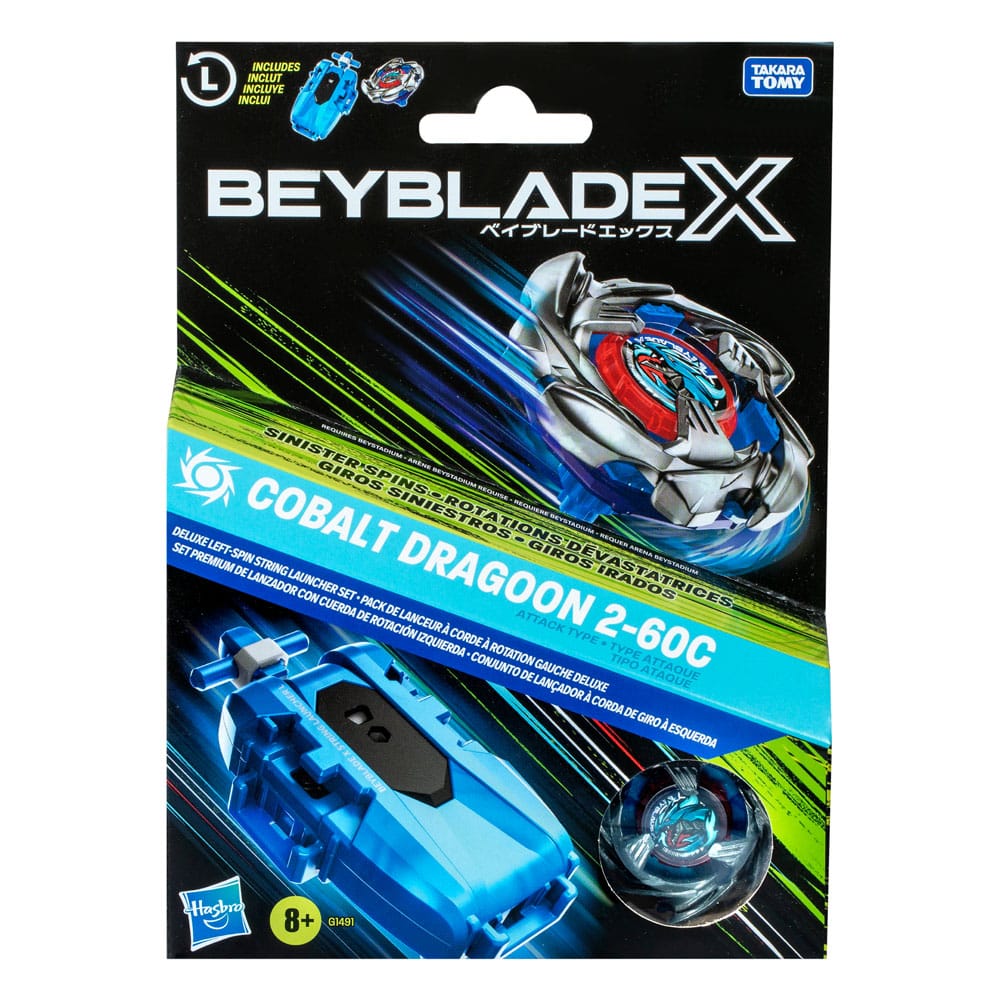 Beyblade X Cobalt Dragoon 2-60C Schnur-Starter Set Image 4