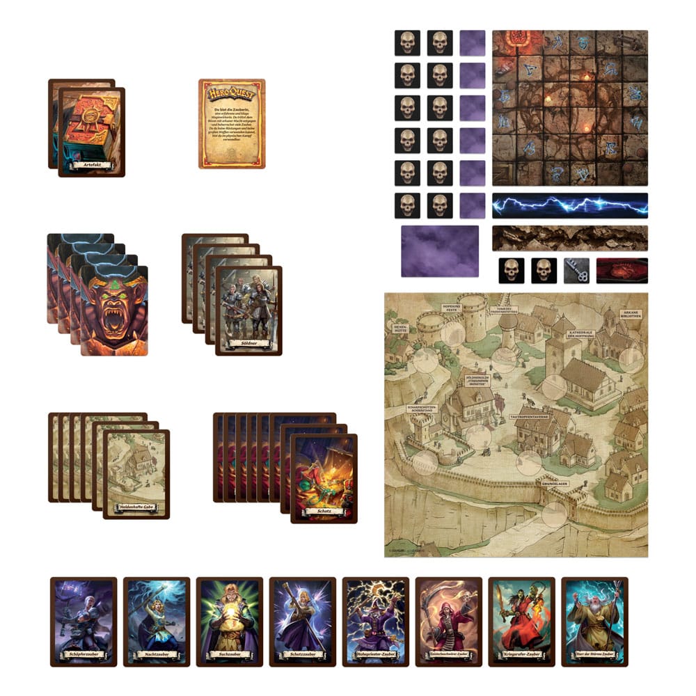 HeroQuest Brettspiel-Erweiterung Morcars Magier Abenteuerpack *Deutsche Version* Image 5