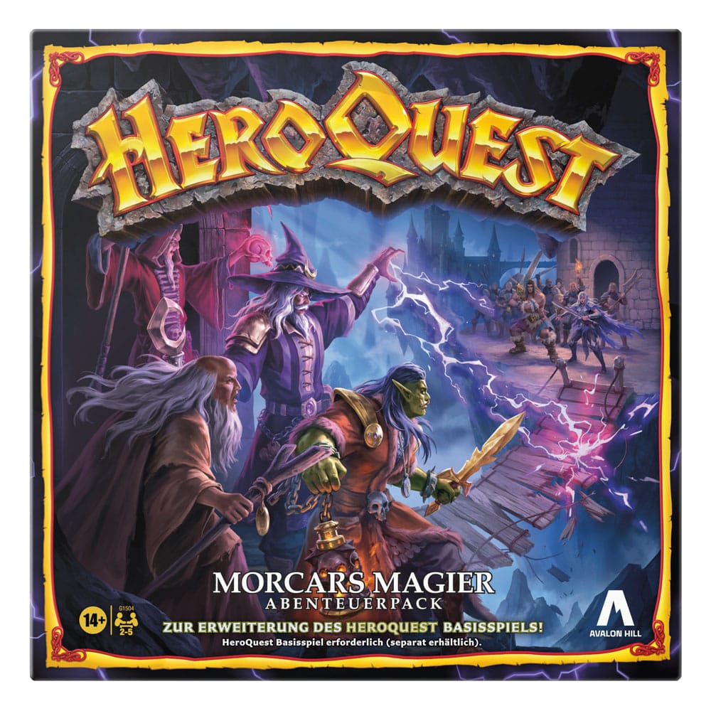 HeroQuest Brettspiel-Erweiterung Morcars Magier Abenteuerpack *Deutsche Version* Image 8