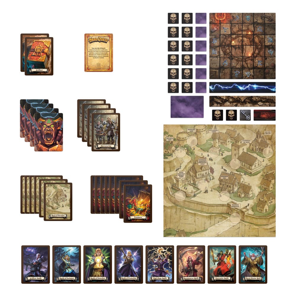 HeroQuest Brettspiel-Erweiterung Wizards of Morcar Abenteuerpack *Englische Version* Image 5