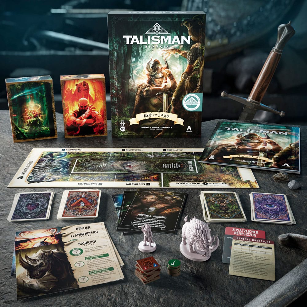 Talisman: Nemesis Brettspiel-Erweiterung Ruf der Jagd *Deutsche Version* Image 4