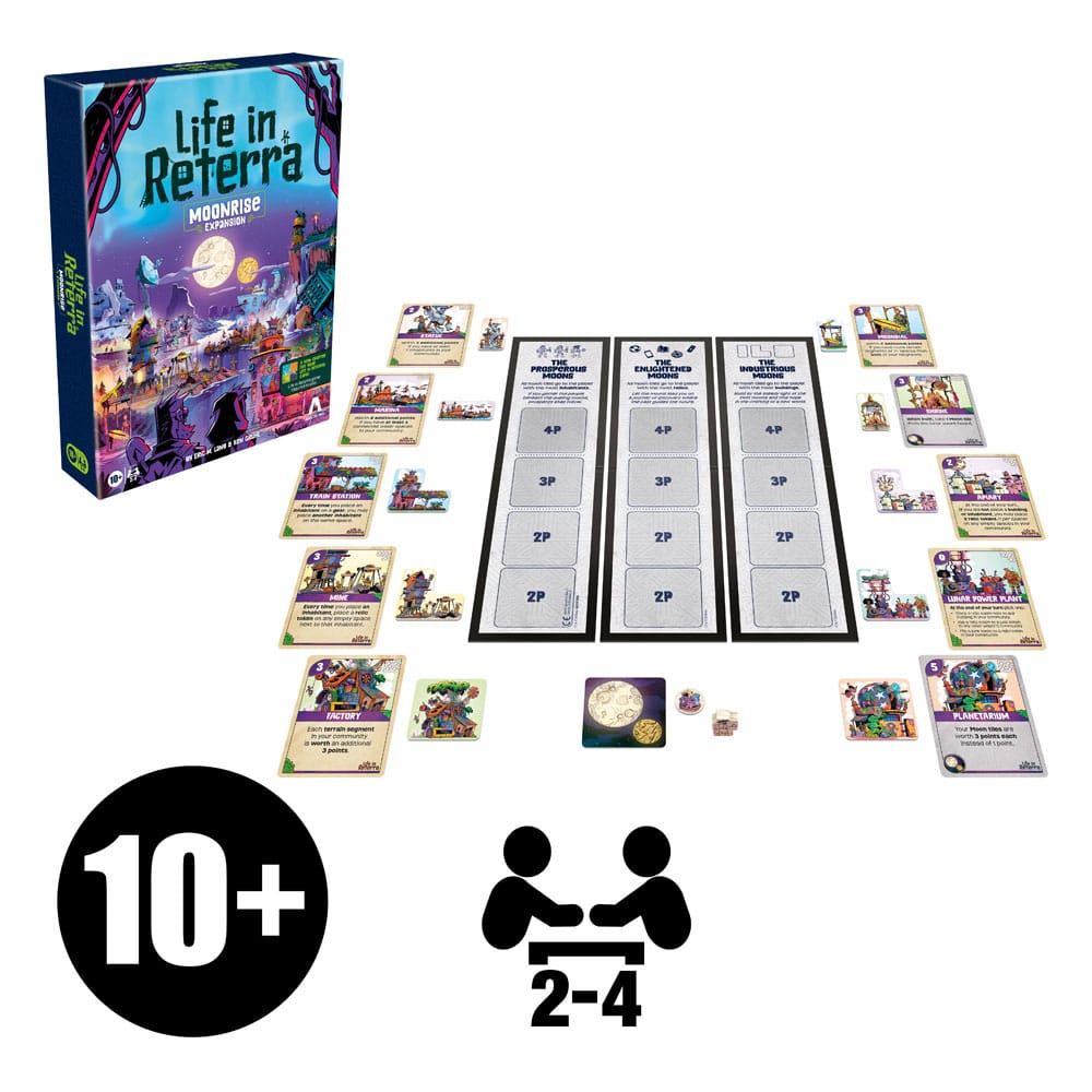 Life in Reterra Brettspiel-Erweiterung Moonrise *Englische Version* Image 4