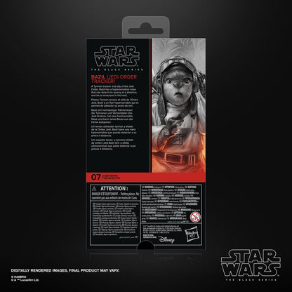 Star Wars: The Acolyte Black Series Actionfigur Bazil (Jedi Order Tracker) 10 cm Image 3