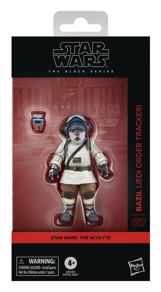 Star Wars: The Acolyte Black Series Actionfigur Bazil (Jedi Order Tracker) 10 cm Image 5