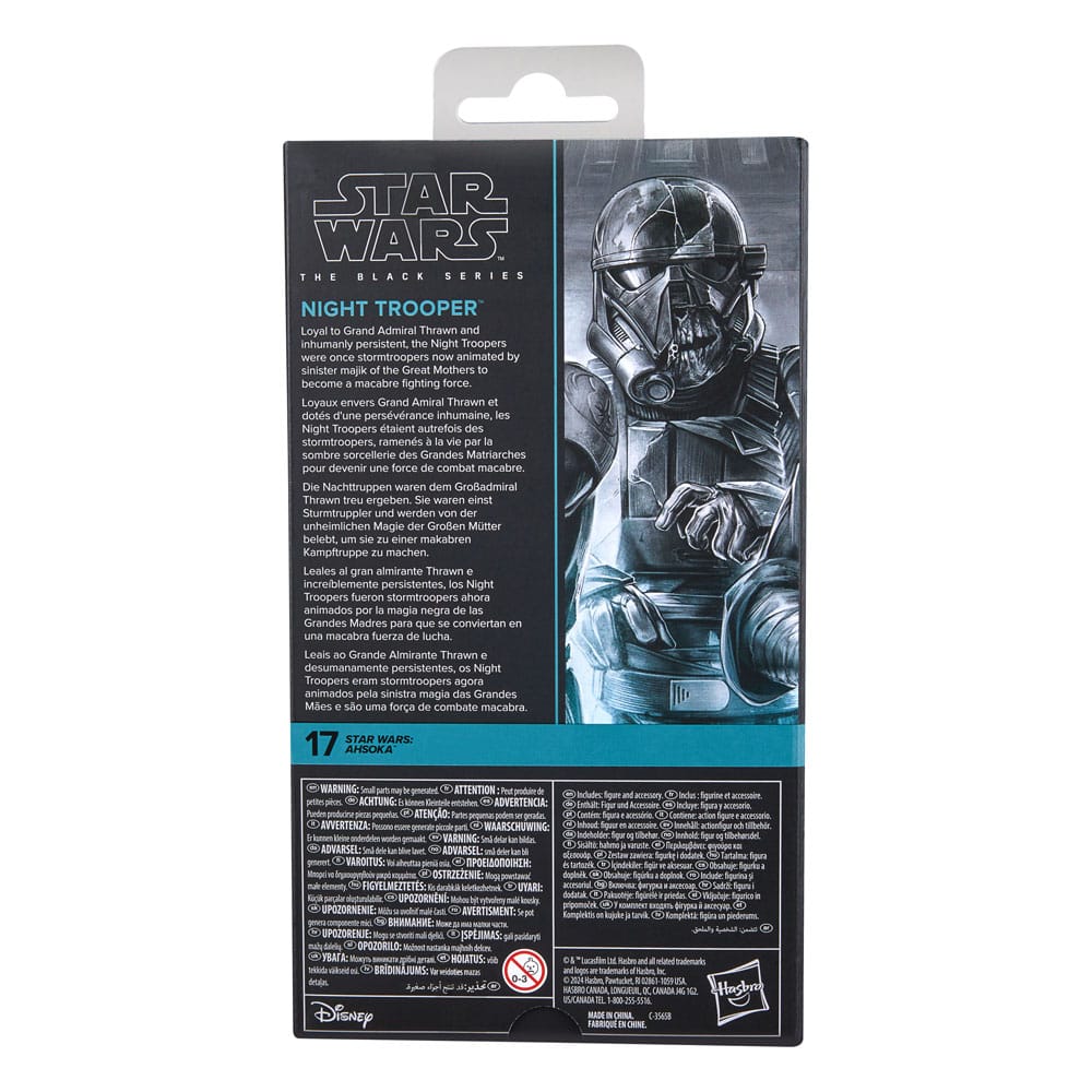 Star Wars: Ahsoka Black Series Actionfigur Night Trooper 15 cm Image 4