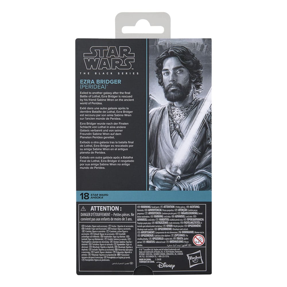 Star Wars: Ahsoka Black Series Actionfigur Ezra Bridger (Peridea) 15 cm Image 4