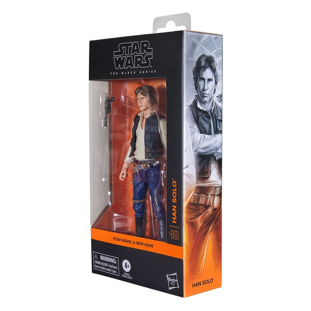Star Wars Episode IV Black Series Actionfigur Han Solo 15 cm Image 3