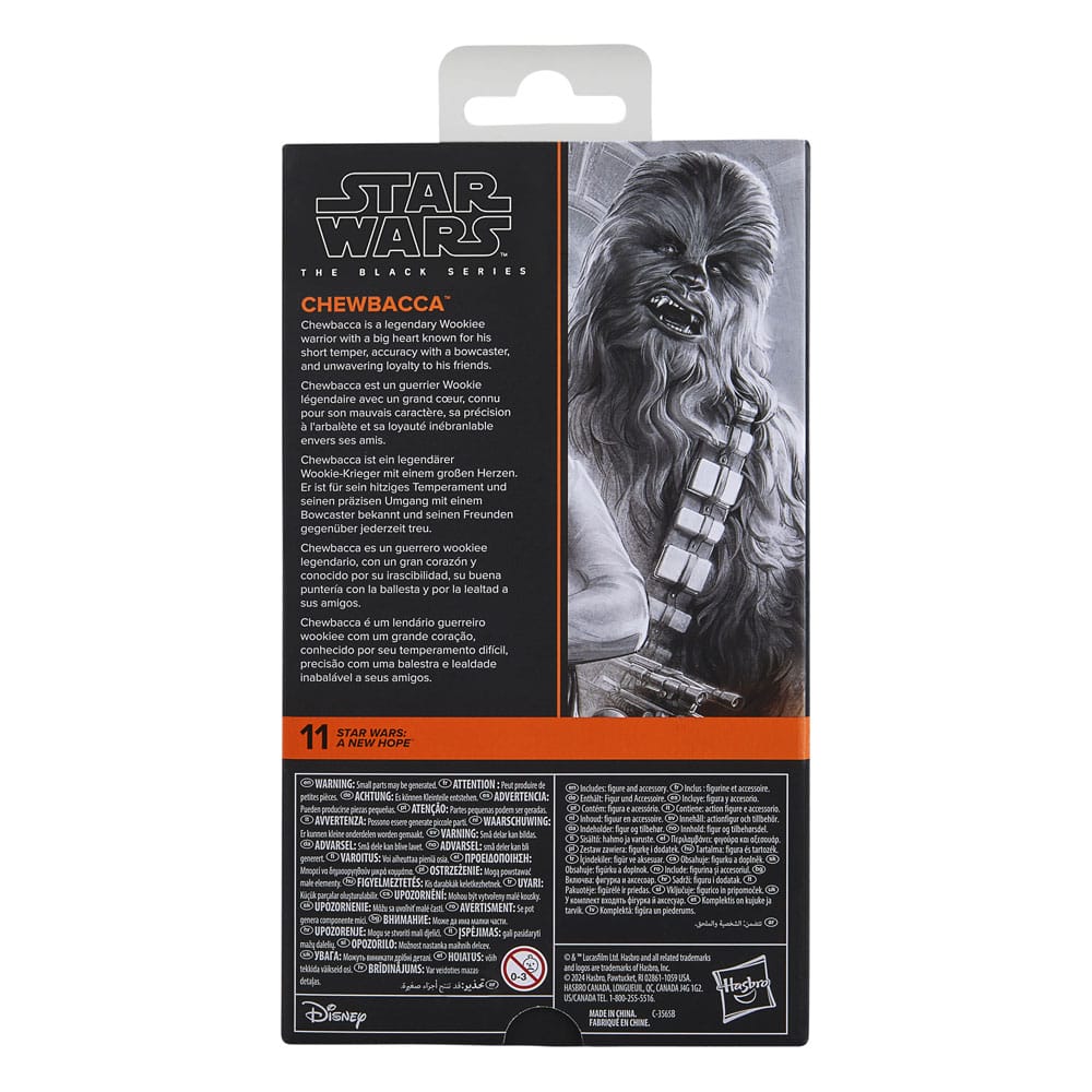 Star Wars Episode IV Black Series Actionfigur Chewbacca 15 cm Image 4