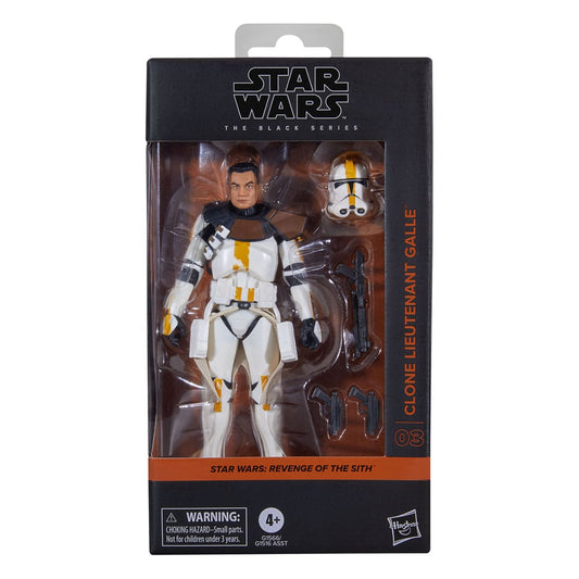 Star Wars Episode III Black Series Actionfigur Clone Lieutenant Galle 15 cm Image 2