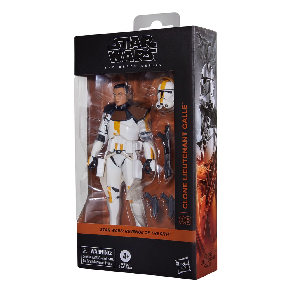 Star Wars Episode III Black Series Actionfigur Clone Lieutenant Galle 15 cm Image 3