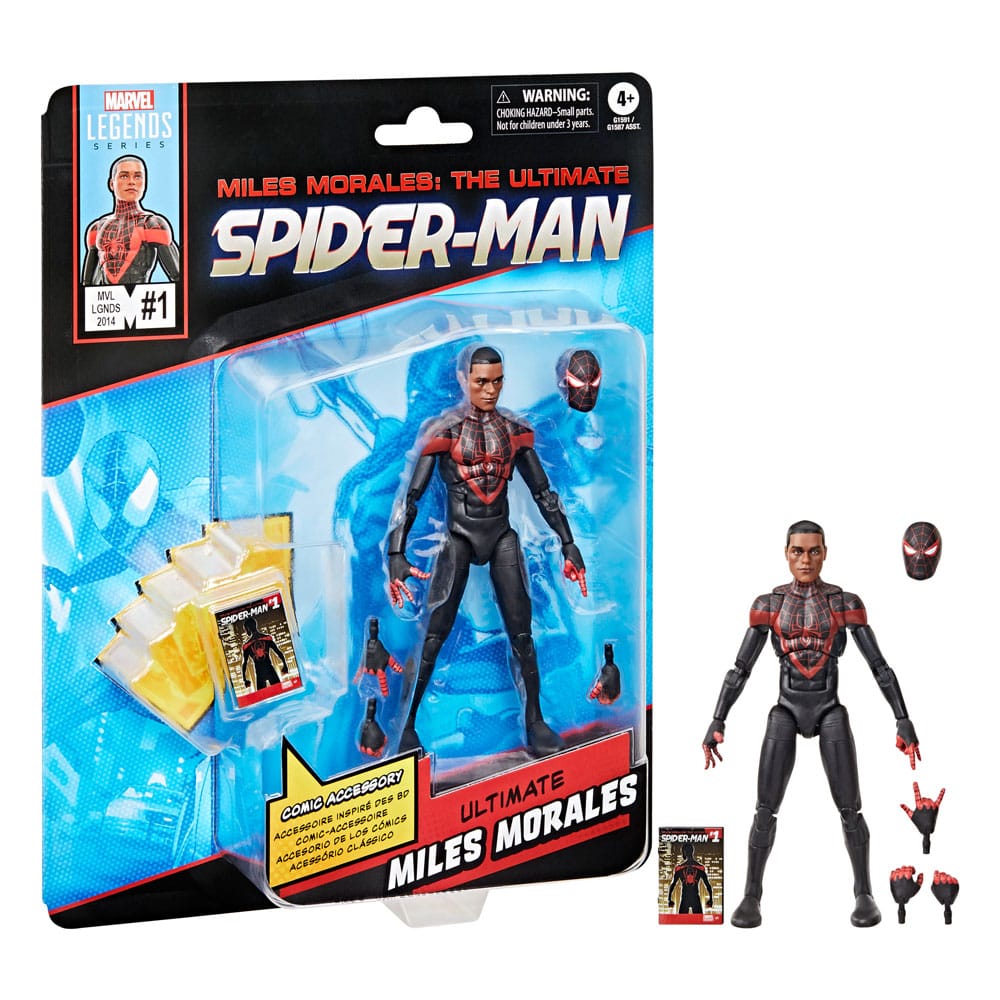 Miles Morales: The Ultimate Spider-Man Marvel Legends Actionfigur Ultimate Miles Morales 15 cm Image 11