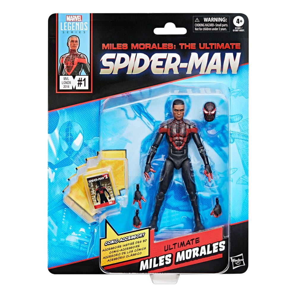 Miles Morales: The Ultimate Spider-Man Marvel Legends Actionfigur Ultimate Miles Morales 15 cm Image 12