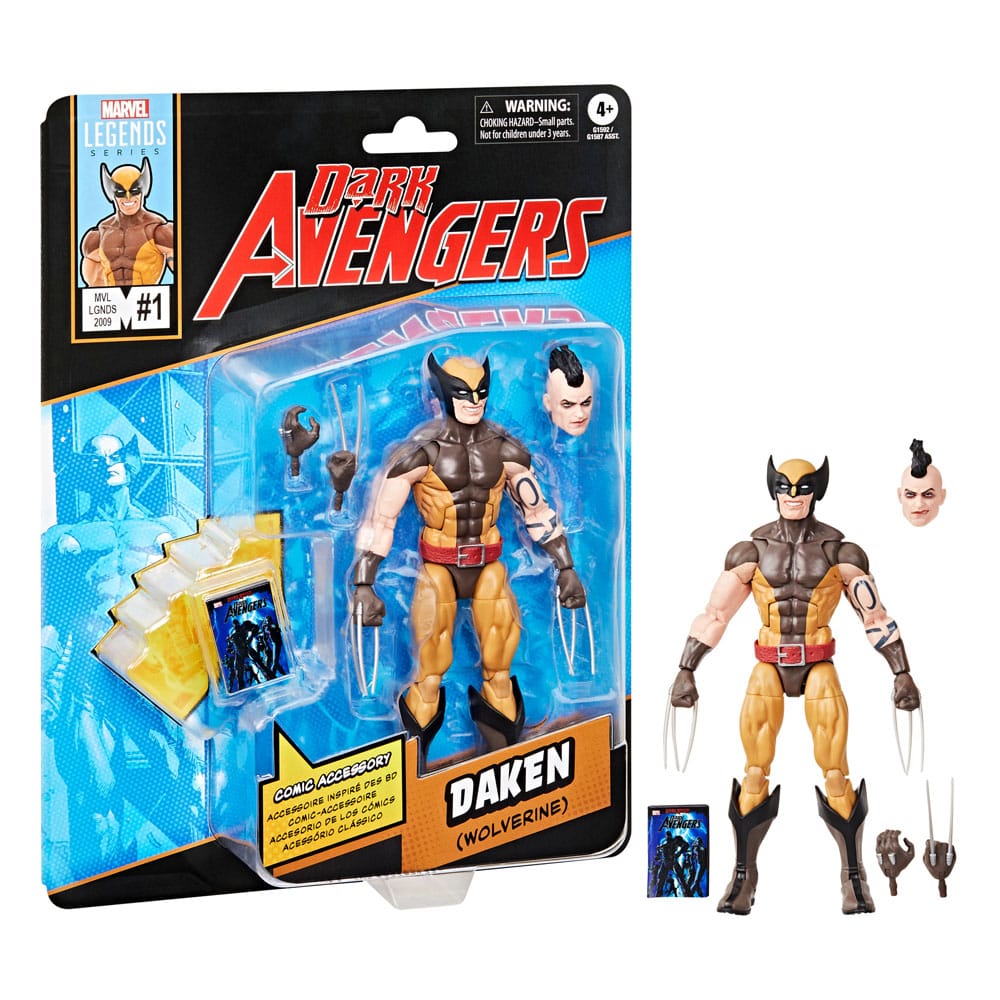 Dark Avengers Marvel Legends Actionfigur Daken (Wolverine) 15 cm Image 9