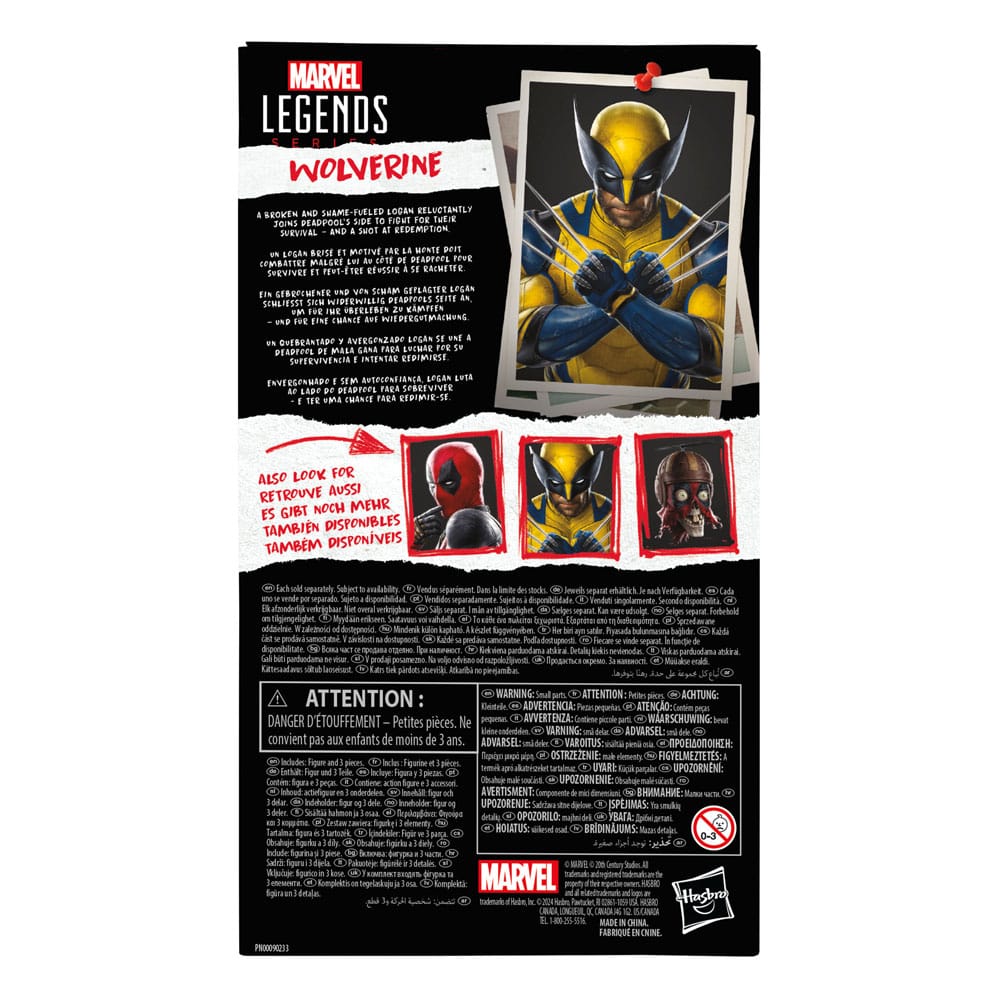 Deadpool & Wolverine Marvel Legends Actionfigur Wolverine 15 cm Image 8