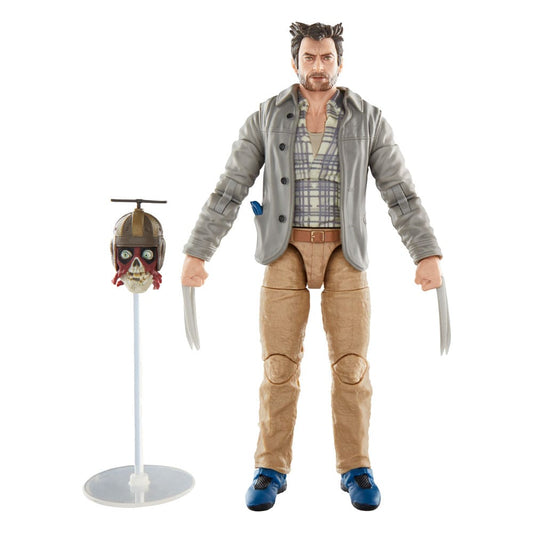 Deadpool & Wolverine Marvel Legends Actionfigur Headpool with Marvel's Logan 15 cm Image 1