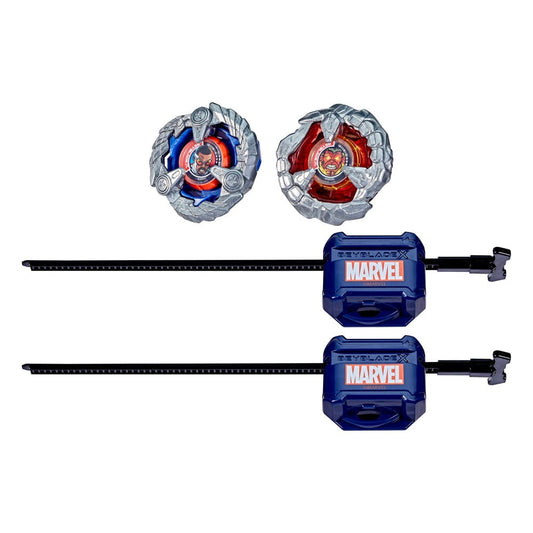 Beyblade X und Marvel Collab, Captain America 4-70GB vs. Red Hulk 1-80R Image 1