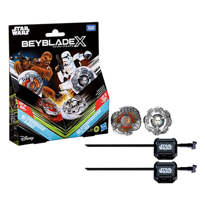 Beyblade X und Star Wars Collab Chewbacca 4-80LF vs. Stormtrooper 5-70B Image 3