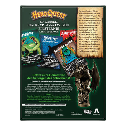 HeroQuest Brettspiel-Erweiterung Die Krypta der ewigen Finsternis Abenteuerpack *Deutsche Version* Image 2