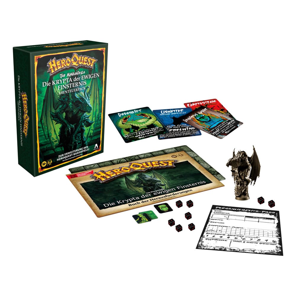 HeroQuest Brettspiel-Erweiterung Die Krypta der ewigen Finsternis Abenteuerpack *Deutsche Version* Image 3