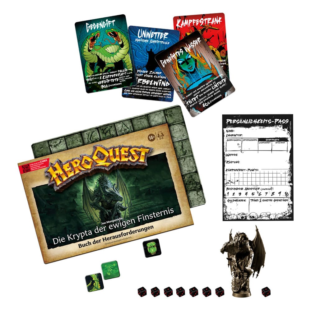 HeroQuest Brettspiel-Erweiterung Die Krypta der ewigen Finsternis Abenteuerpack *Deutsche Version* Image 8