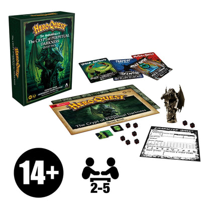 HeroQuest Brettspiel-Erweiterung The Crypt of Perpetual Darkness Abenteuerpack *Englische Version* Image 5