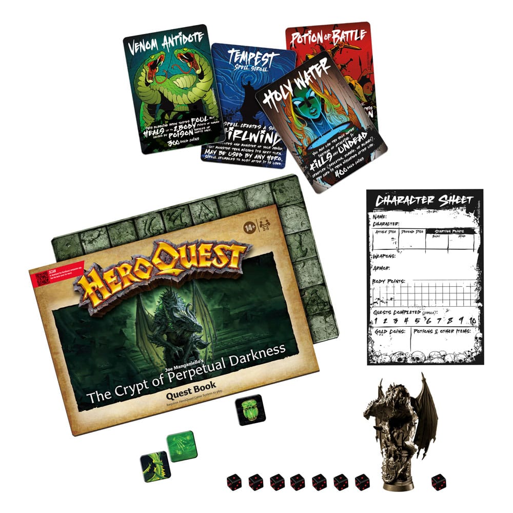 HeroQuest Brettspiel-Erweiterung The Crypt of Perpetual Darkness Abenteuerpack *Englische Version* Image 7