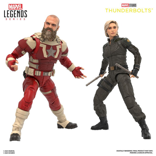 Thunderbolts Marvel Legends Actionfiguren 2er-Pack Yelena Belova & Red Guardian 15 cm Image 1