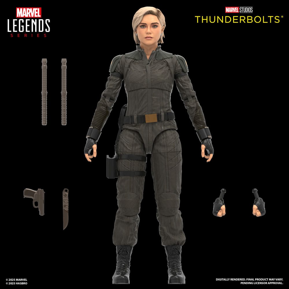 Thunderbolts Marvel Legends Actionfiguren 2er-Pack Yelena Belova & Red Guardian 15 cm Image 5
